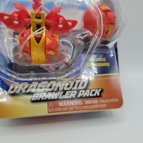 Bakugan Evolutions Dragonoid Brawler Pak Geogan Figure with Trading Cards - Picture 2 of 5